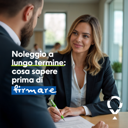 Noleggio a lungo termine - firma del contratto